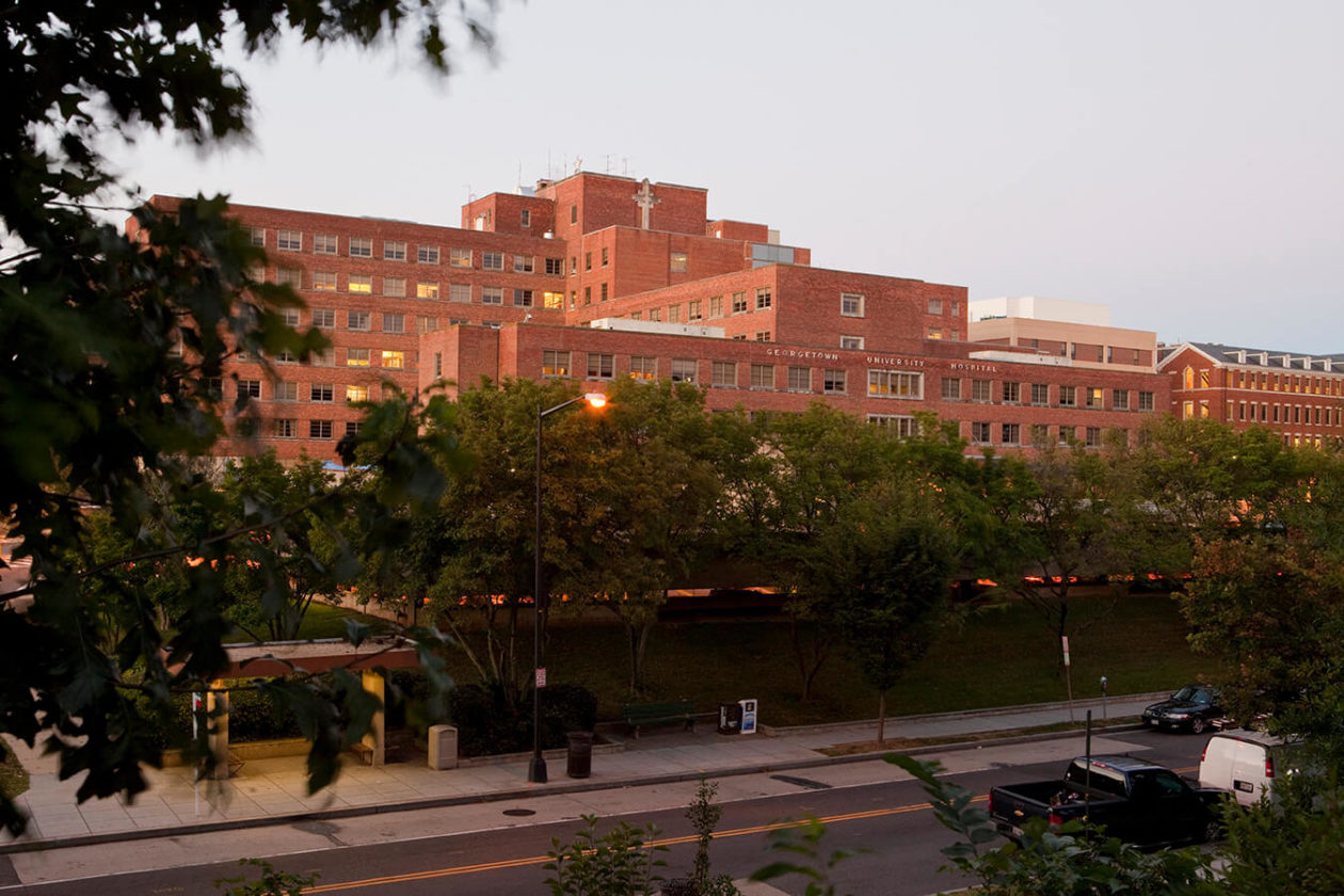 Brick building - MedStar Georgetown University Hospital
